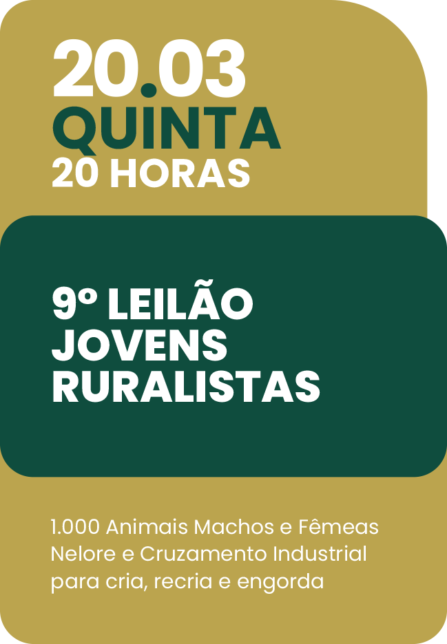 Leilão 20 de Março