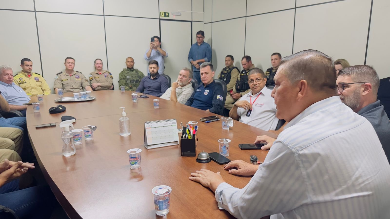 Forças de segurança apresentam esquema tático para a Expo Umuarama 2026